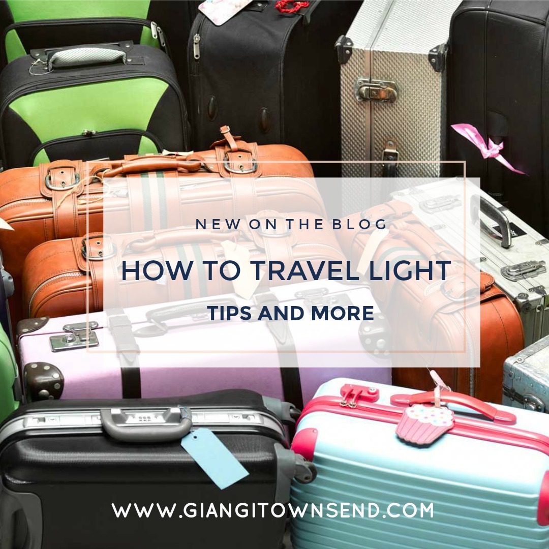 How to travel light