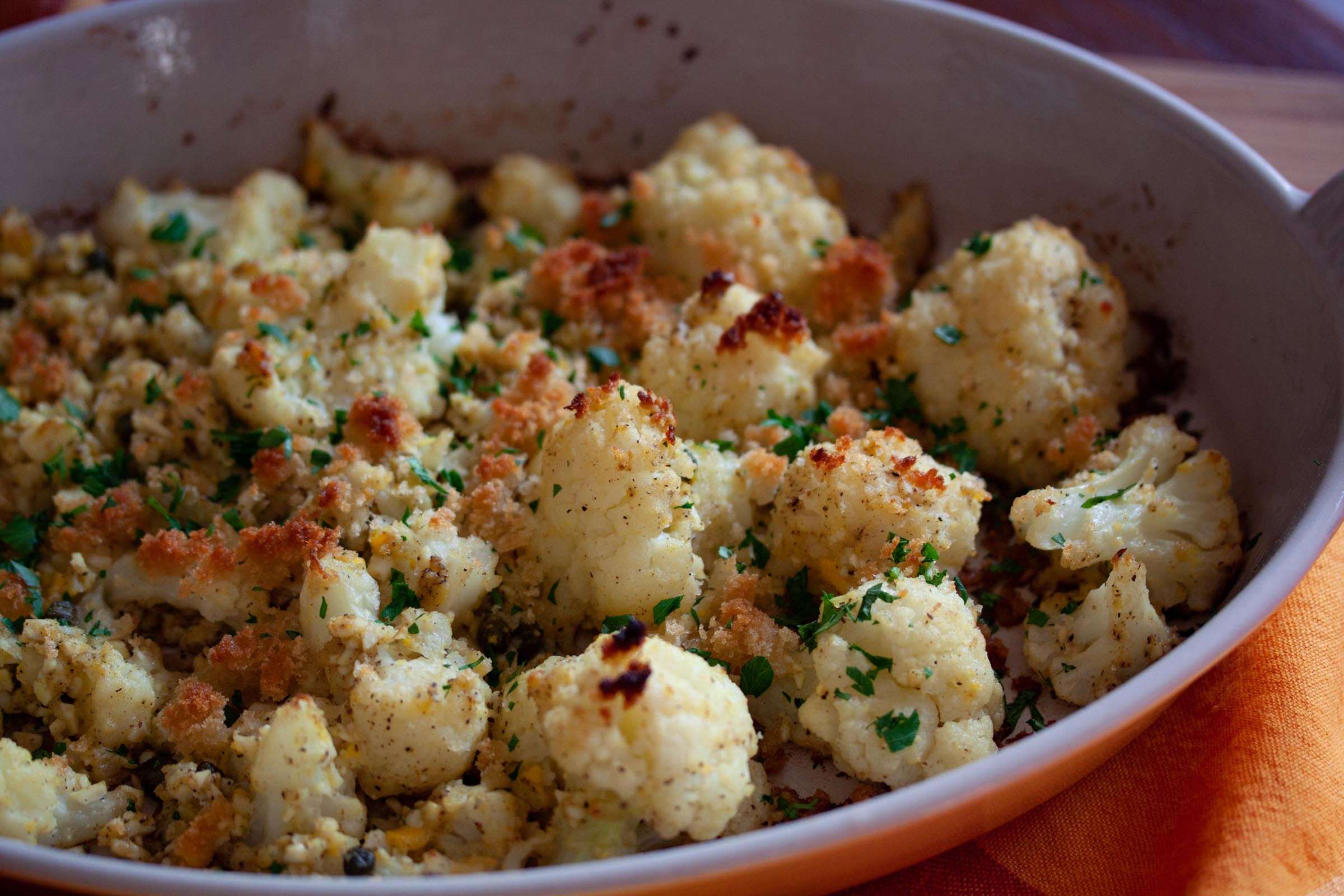 Cauliflower Polonaise