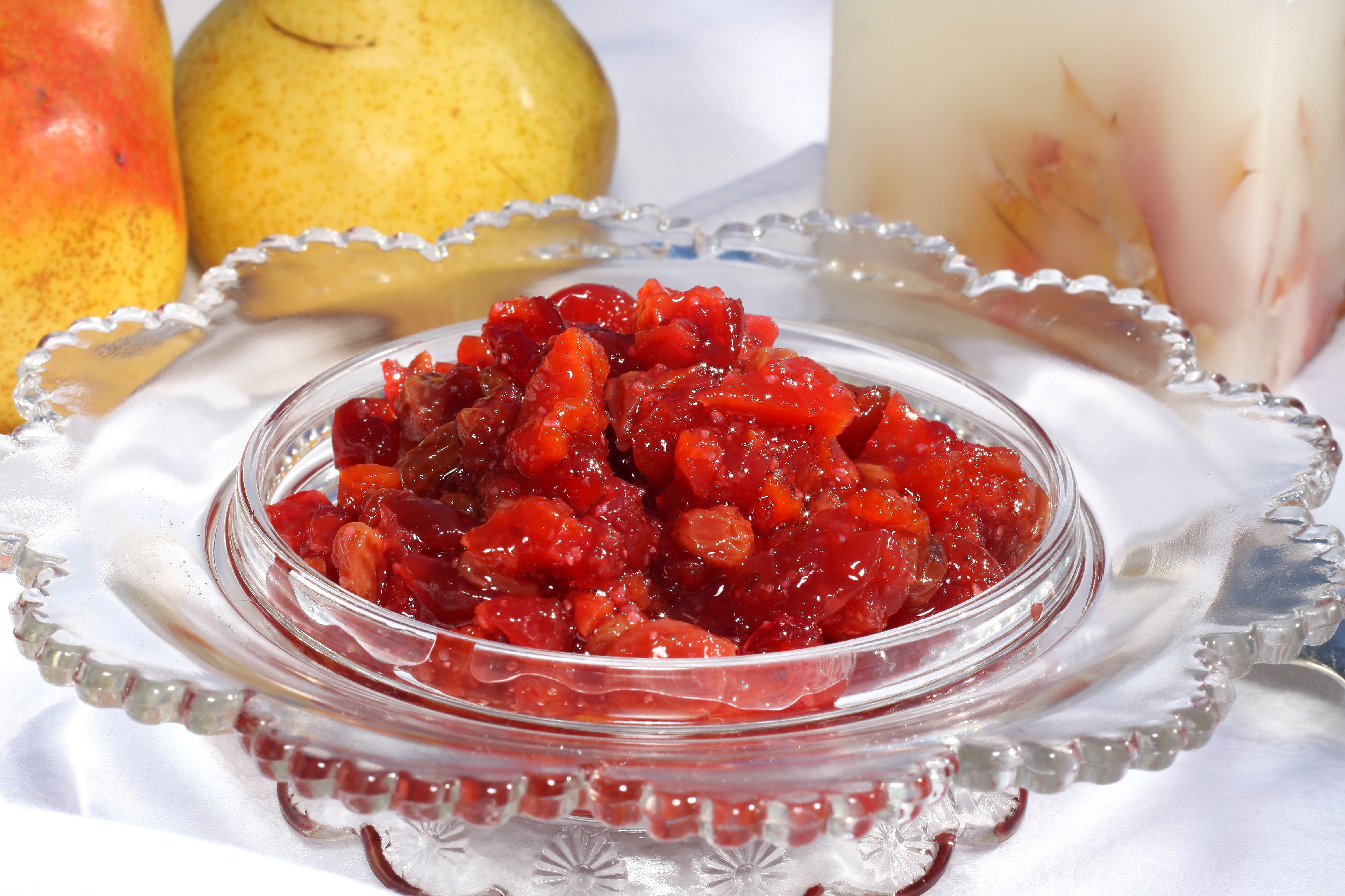 Cranberry Sauce with Apricots, Raisins and Orange