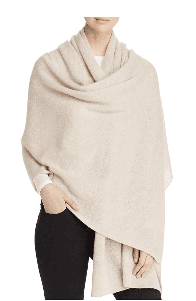 Holiday Gift Shopping Guide cashmere Travel Wrap