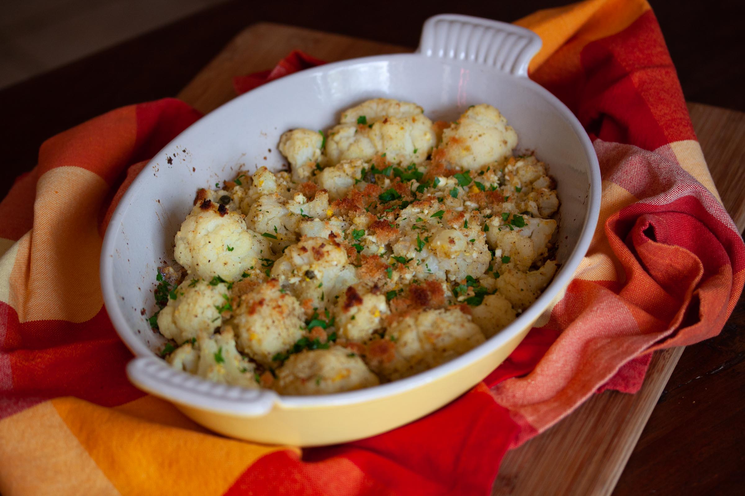 Cauliflower Polonaise