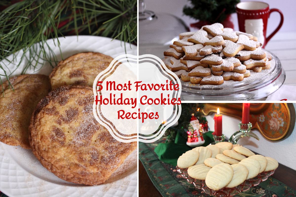 5 most favorite holiday cookies recipes