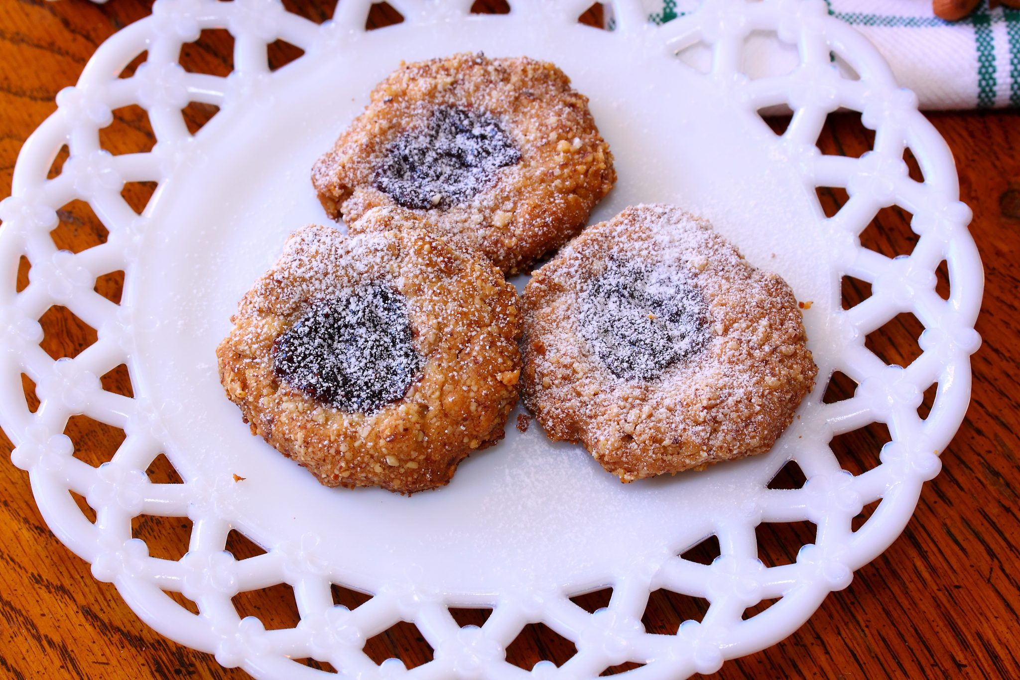 Oatmeal Forest Berries Thumbprints Cookies