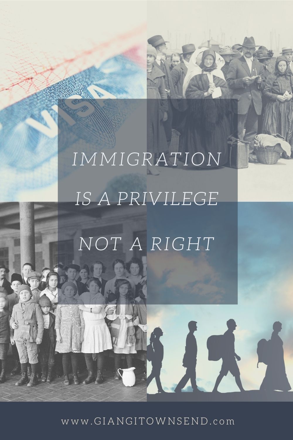 Immigration is a privilege, not a right.